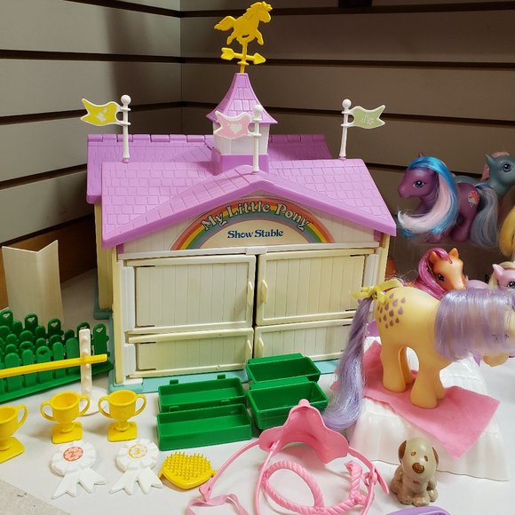 My subtlest little pony stable vintage